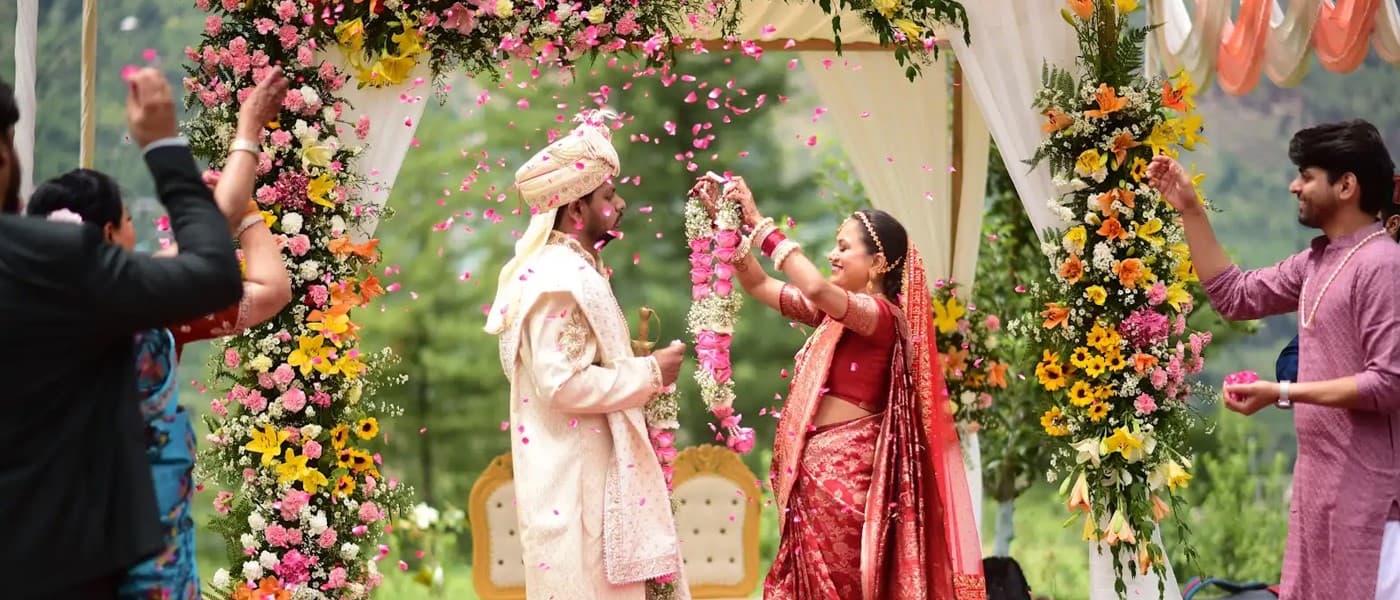 Host your dream wedding surrounded by peaceful mountain landscapes.