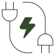 24*7 Electricity icon
